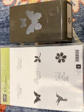 Stampin' Up! Bloomin’ Marvelous Stamp Set and Butterfly Floral Punch